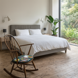 Coussins de siège en velours imprimé | Coussins de chaise moderne en velours