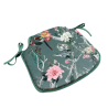 Coussins de siège en velours Chinoiserie | Coussins de siège en velours imprimé de luxe