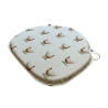 Spindle Shaped Pheasant Seat Pads | Pheasant Print Spindle Chair Pads