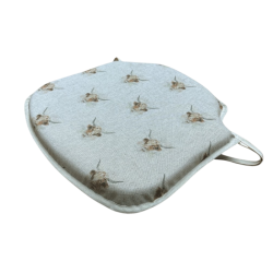 Coussinets de siège à broche motif vache Highland | Coussinets de siège à broche antidérapants motif vache