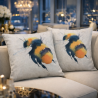 Coussins Réversibles Grande Abeille | Coussins Réversibles | Coussin Bourdon