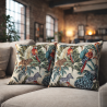 Cuscini arazzo foresta pluviale naturale | Cuscini da divano arazzo con motivo