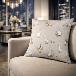 Shabby Duck Kussenhoes | Shabby Ducks Kussens | Eend Kussenhoezen