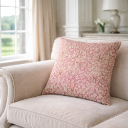 Coussins Imprimés Snakeshead Crimson | Coussins de Canapé Imprimés | Coussins Rouges |