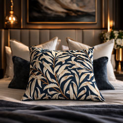 Willow Bough Azure Tapestry Kussens | Blauw Patroon Tapestry Kussens