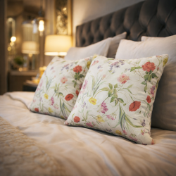 Coussins Floraux Classiques | Coussins à Motifs Floraux | Coussins Fleuris