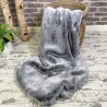 CLEARANCE! Neuer Koala-Kunstfell-Bettläufer | Grauer Fell-Bettläufer