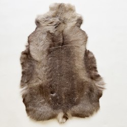 Grand Tapis en Peau de Renne Marron | Tapis en Peau de Renne Naturelle