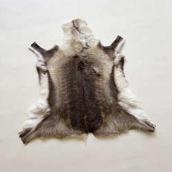 Grande Tappeto in Pelle di Renna Naturale | Pelle di Renna Nordica Naturale