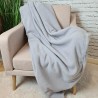 Hellgraue Fleece-Decke | Blassgraue Fleece-Wurfdecke | Fleece-Decken |