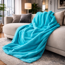 Coperta in Pile Verde Giada | Coperta in Pile Giada | Coperta in Pile Verde |