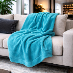 Coperta in Pile Verde Giada | Coperta in Pile Giada | Coperta in Pile Verde |