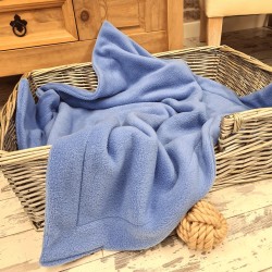 Sky Blue Fleece Huisdierdeken | Fleece Huisdierdekens | Blauwe Hondendekens