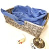 Himmelblaue Fleece-Haustierdecke | Flauschige Haustierdecken | Blaue Hundedecken