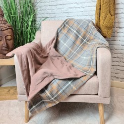 Plaid Écossais Gris | Couvertures à Carreaux Écossais | Plaids à Carreaux Écossais Gris