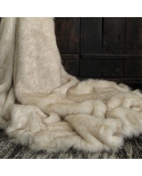 Faux Fur Throws, Saharan Fox Faux Fur Throw , faux-fur-throws