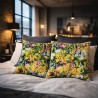 Midsummer Luxus Samtkissen | Floral bedruckte Samtkissen |