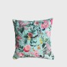 Tranquillity Luxus-Samtkissen | Bedruckte Samt-Blumenkissen |