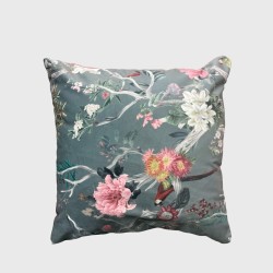 Coussins en Velours de Luxe Chinoiserie | Coussins en Velours Imprimés Orientaux