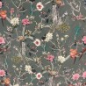 Luxe Chinoiserie Fluwelen Plaid | Luxe Oosters Bedrukt Fluwelen Plaid