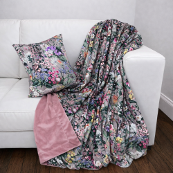 Reversible Velvet Sofaüberwurf - Rhapsody | Reversible Velvet Bettläufer