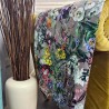 Jeté en velours floral double face - Rhapsody | Couverture de lit en velours de luxe