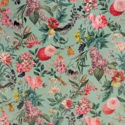 Coperta in Velluto Double Face - Tranquillità | Coperta in Velluto Stampato di Lusso