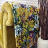 Midsummer Luxe Fluwelen Plaid | Dubbelzijdige Grote Bloemen Fluwelen Plaid
