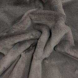 Richmond Graphite Faux Fur Fabric