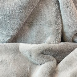 Chelsea Taupe Kunstpelzstoff
