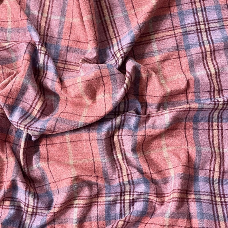 Rood Tartan Ruitstof | Rode Tartan Stof | Geruite Knutselstof |