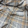 Grijze Tartan Ruitstof | Grijze Tartan Stof | Geruite Knutselstof |