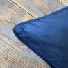 Cuscini in Velluto Blu Navy | Cuscini Decorativi in Velluto Blu Semplice