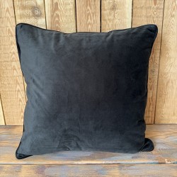 Cuscini Decorativi in Velluto Nero | Cuscini in Velluto Nero Semplice