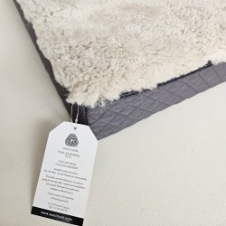 Echte Schapenvacht Hondenbed | Orthopedisch Traagschuim Huisdierenbed | Shearling Hondenbed