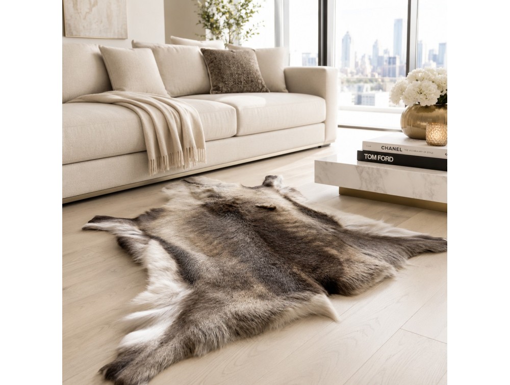 The Versatile Charm of Reindeer Skins in Interior Design
